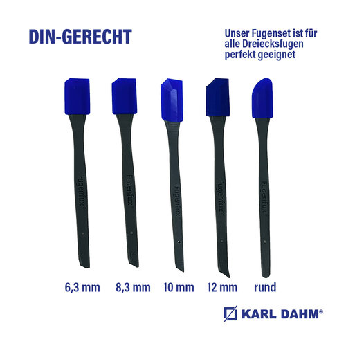 Fugenfux in a set of 5 from Karl Dahm I Art. 12616