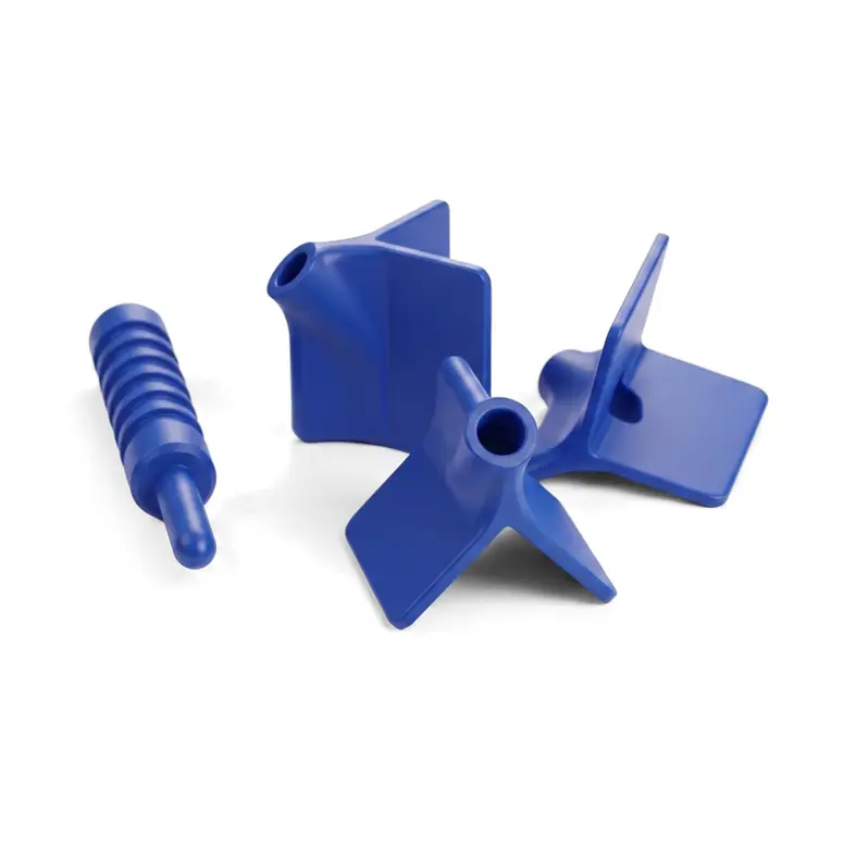 Jolly Edge Scraper Set with 3 scrapers and cleaning stick, item no. 12798