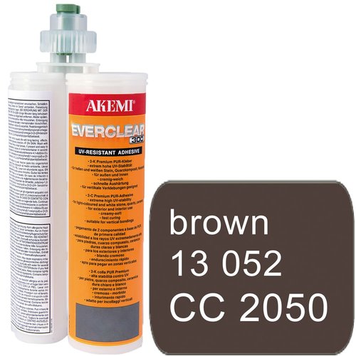 Everclear 2-component colour adhesive brown