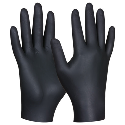 Disposable nitrile gloves size L, 80 pcs