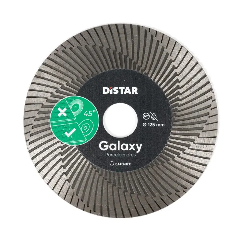 Distar Galaxy Diamantscheibe 125 mm | 45° Gehrungsschnitt