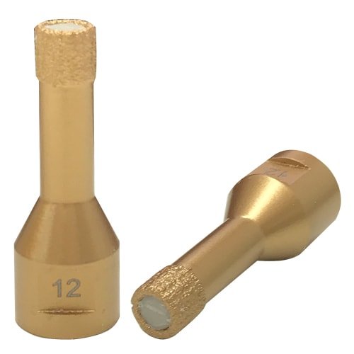 Diamant-Trockenbohrkrone Gold, M14 - 12 mm von KARL DAHM