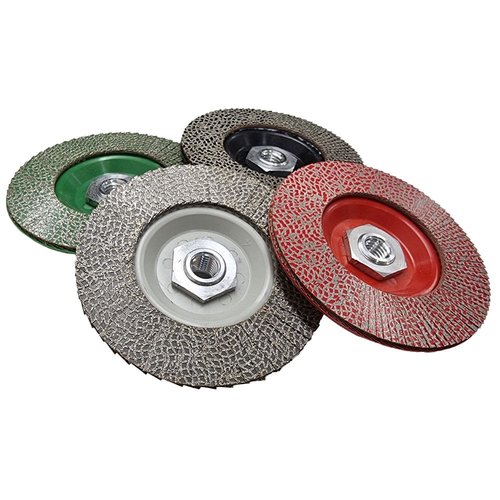 Diamond lamellar disc set with 4 discs for grinding natural stone, fine stoneware and more by KARL DAHM