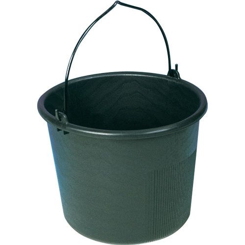 Black plastic bucket - Karl Dahm Online Shop