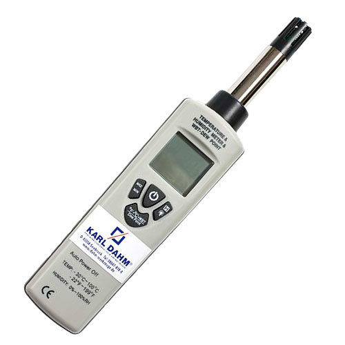 Moisture analyzer and temperature meter Order No. 41435