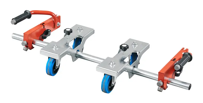 Raimondi Only One Transportwagen für großformatige Fliesen und XXL-Platten beim Transport und Verlegen auf der Baustelle