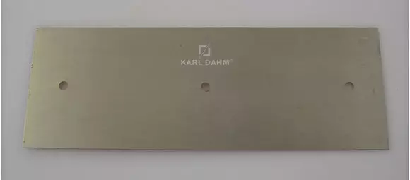 Replacement blade for the Karl Dahm floor scraper