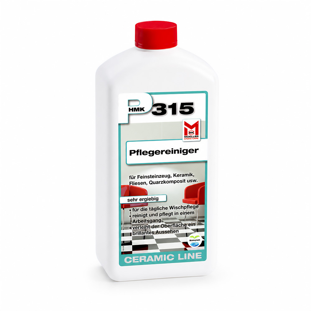 HMK P315 Pflegereiniger für Feinsteinzeug und Fliesen 1L, Art.-Nr. 16178 - Moeller Stone Care