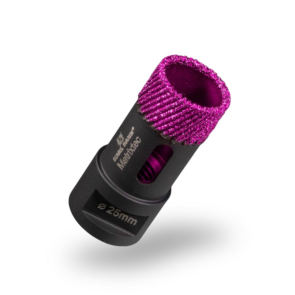 Now new at KARL DAHM: the MATRIXTEC drill bits from KARL DAHM in a new design