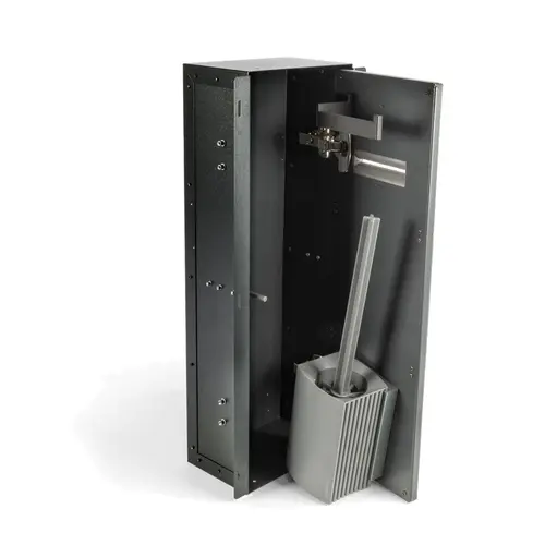 Porte-rouleau de papier toilette Royal Flush à carreler avec ensemble brosse WC, art.-n° 16930