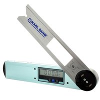 Protractor digital 360° for tilers - Blue protractor with digital display