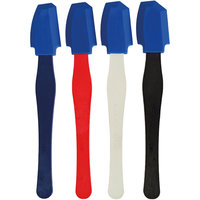 Cleanly peel off smoothing spatula, set of 4, for joints