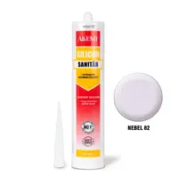 Akemi Sanitary Silicone fog 82 in a 310 ml cartridge, Art. No. 16304
