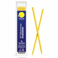 Ersatzminen für Tieflochmarker, gelb, 6 Stück, Art.-Nr. 12621, für temporäre Markierungen auf glatten Oberflächen.