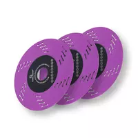Pinke Diamanttrennscheibe "Jolly" mit 125 mm Durchmesser für präzise Schnitte in Feinsteinzeug, Fliesen, Glas und Naturstein