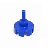 Blauer Zughaubendreher zum Karl Dahm Levelmac Nivelliersystem