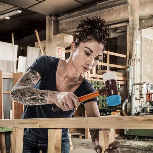 Schonender Hammer f&uuml;r genaue und ordentliche Arbeiten