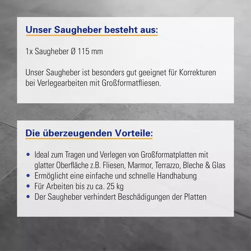 Image supplémentaire Achetez des élévateurs à vide et des outils pour carreaux en ligne à bas prix