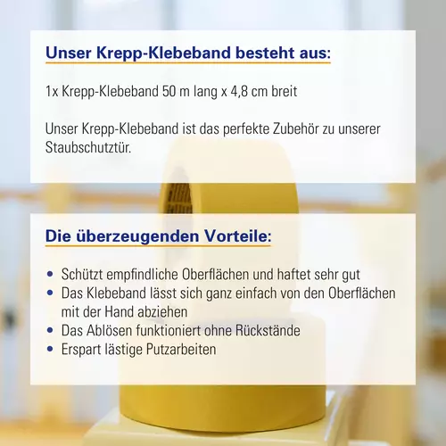 Image supplémentaire Appliquer le ruban de masquage avec précaution sur les surfaces sensibles