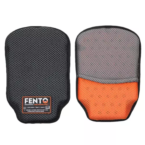 Knee pads are extremely easy to insert into trousers