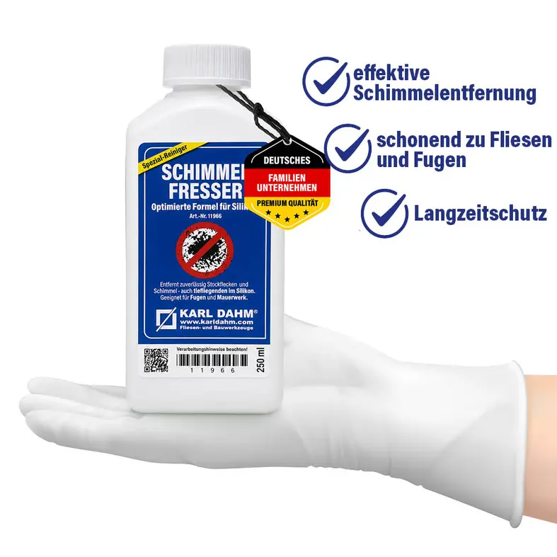 Made in Germany silicone joint cleaner for effective mould removal
