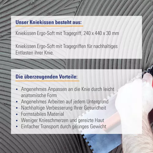 Zusatzbild Ergonomisches Kniekissen für weniger Knieschmerzen