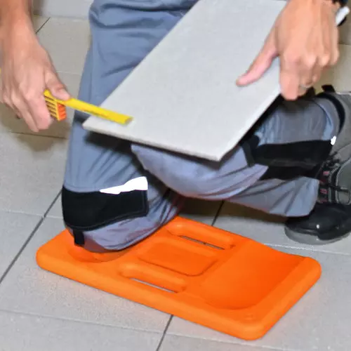 Zusatzbild Knieschutz für Fliesenleger praktisch