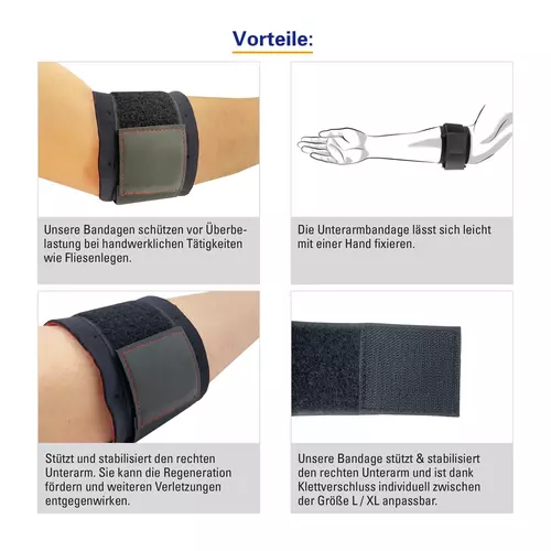 Image supplémentaire Bandage droit pour surmenage du bras