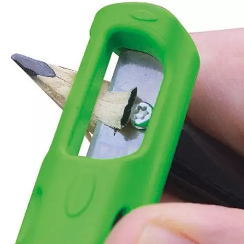 Additional image Highlighter pen with holder and built-in sharpener