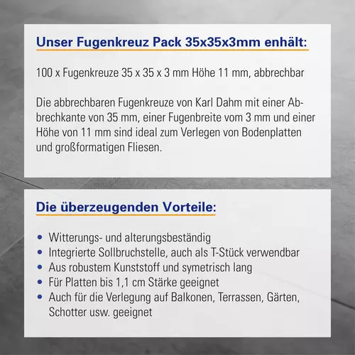 Zusatzbild hochwertiger abstandshalter für natursteinplatten