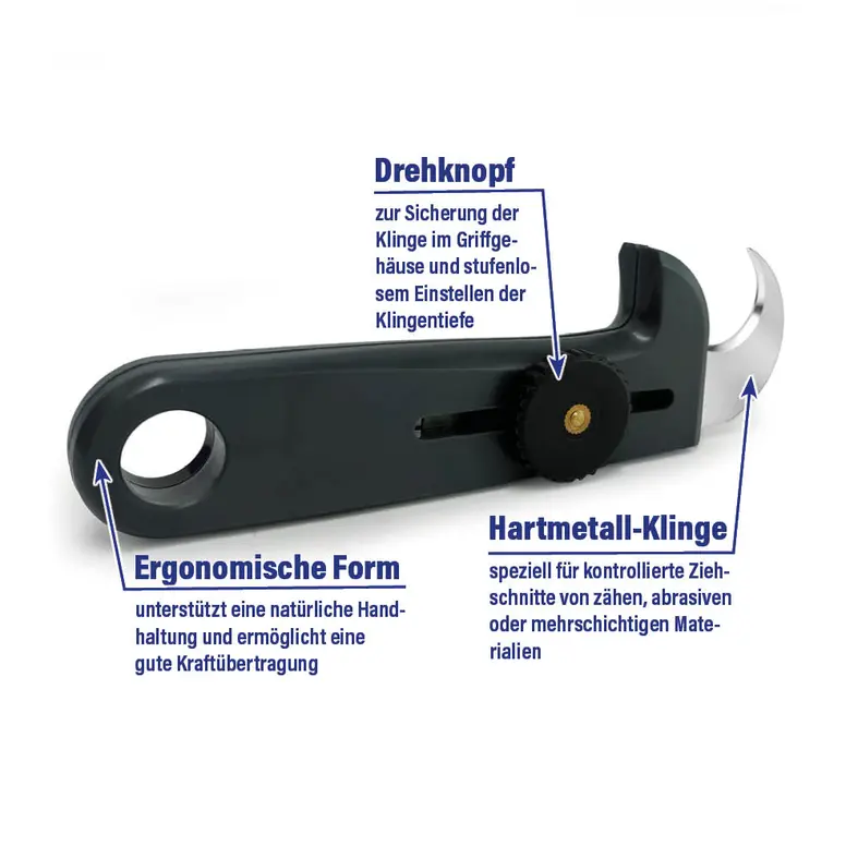 Additional image A joint knife with a clear description and many advantages