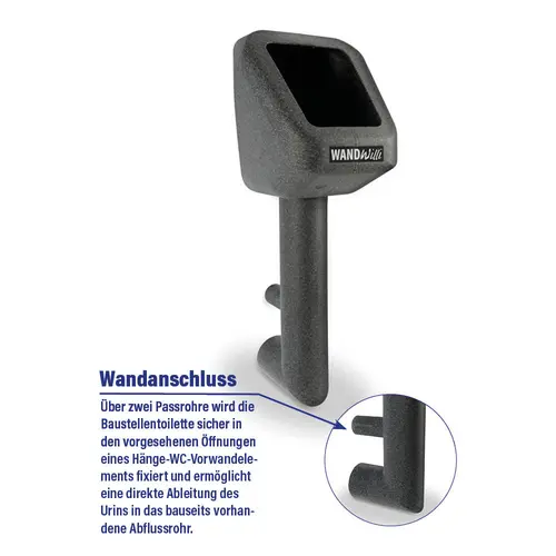 Image supplémentaire WandWilli urinoir mobile pour éléments suspendus Description
