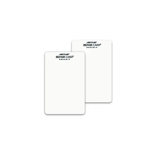 Colour chart cc1120 white &ndash; Akemi colour charts for precise colour matching in ceramic repairs.