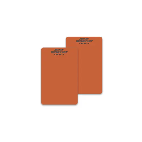 Colour chart cc1230 orange &ndash; Akemi colour charts for precise colour matching in ceramic repairs.