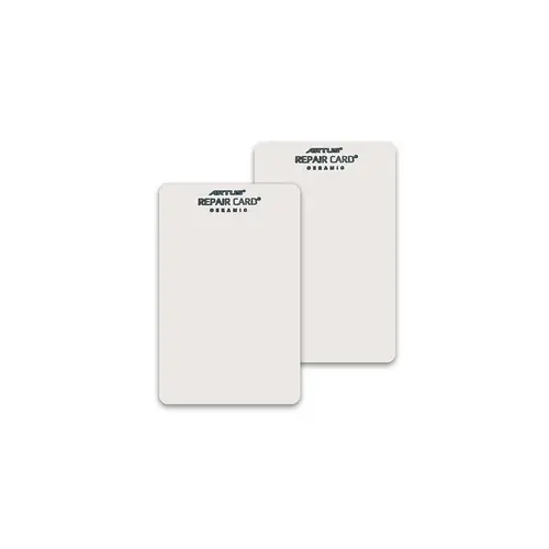 Colour chart cc1600 cream &ndash; Akemi colour charts for precise colour matching in ceramic repairs.