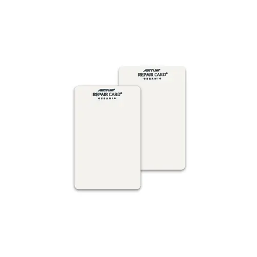 Colour chart cc1620 cream &ndash; Akemi colour charts for precise colour matching in ceramic repairs.