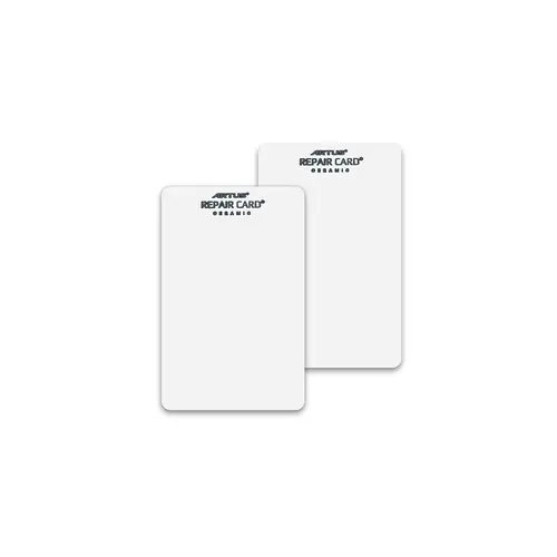 Colour chart cc1640 cream &ndash; Akemi colour charts for precise colour matching in ceramic repairs.