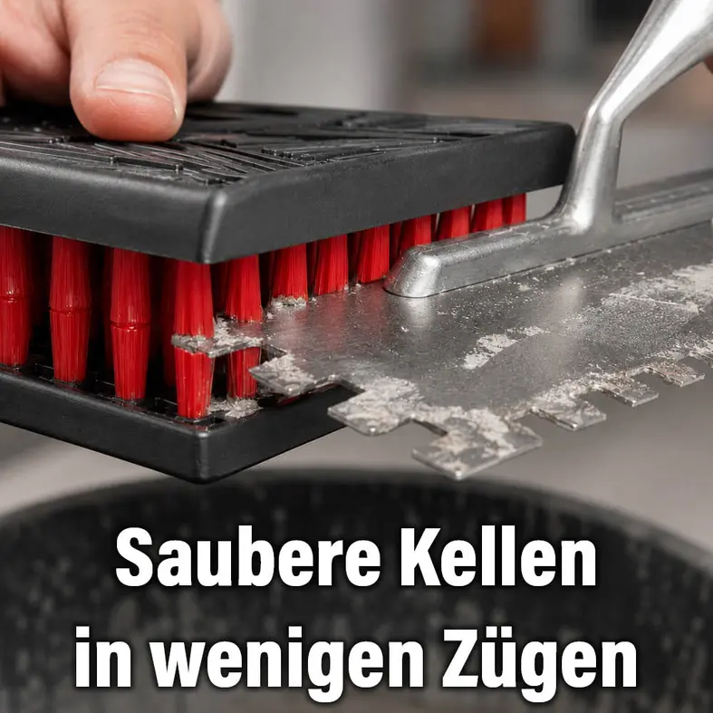 Zusatzbild Kelle mit wenig Aufwand reinigen