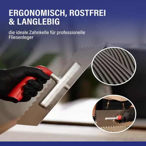 Zusatzbild ideale zahnkelle für professionelle fliesenleger