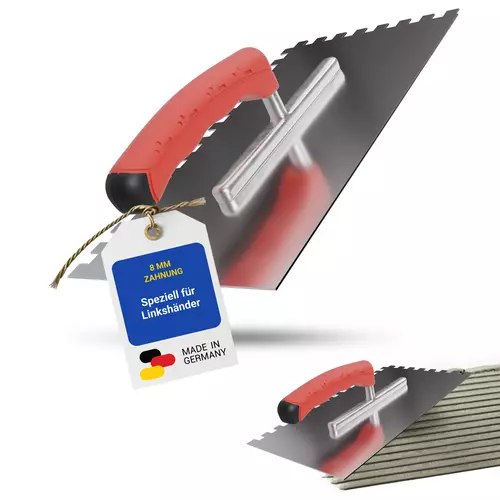 Zusatzbild linkshänder kelle fliesenwerkzeug