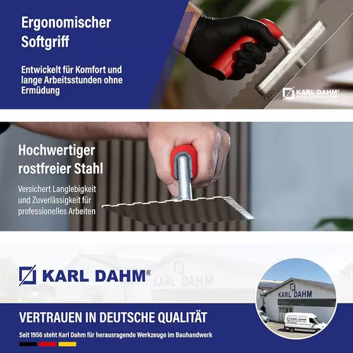 Zusatzbild zuverlässigkeit sofftgriffkelle linkshänder