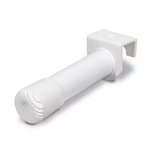Butoir de porte 85 mm, blanche, pour prot&eacute;ger les portes, les fen&ecirc;tres et les murs contre les dommages.