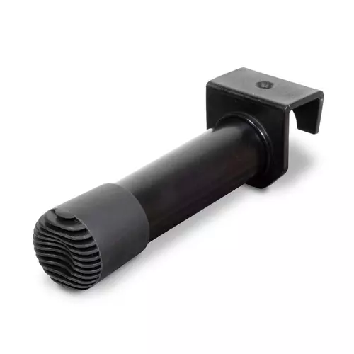 Butoir de porte 85 mm, noire, ne n&eacute;cessitant ni vis, ni per&ccedil;age, ni colle pour l'installation. 