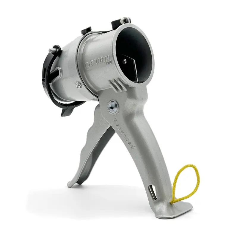 Kartuschenpresse von schr&auml;g hinten ohne kartusche