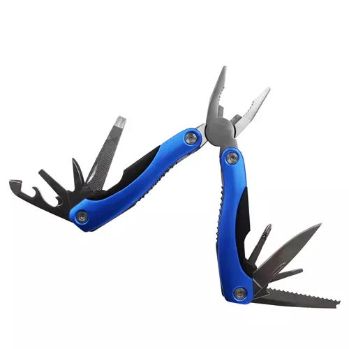 Multitool Spezialwerkzeug - ein praktischer Helfer mit Zange, Messer, S&auml;ge, Schraubendreher und mehr f&uuml;r Handwerker.