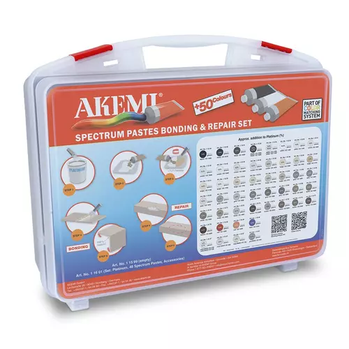 Additional image Tile Doctor Set with contents closed Side view Quick use