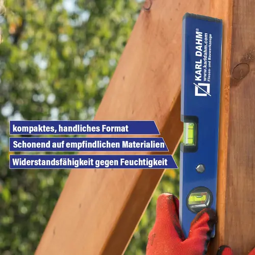 Zusatzbild Vorteile der Wasserwaage "Die kleine Blaue", 30 cm