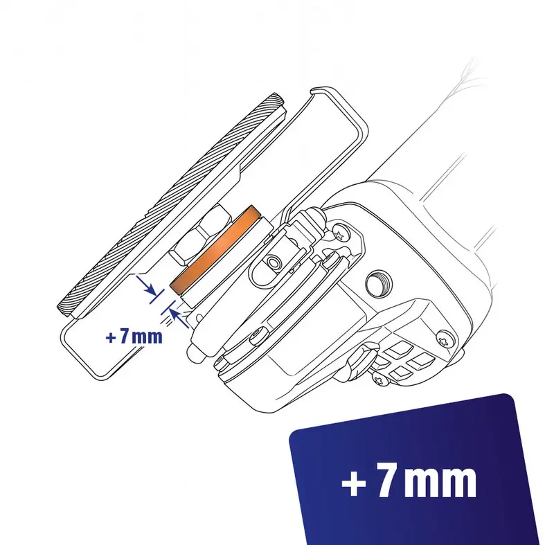 Image supplémentaire Disque d’espacement pour chariot avec aspiration réf. 40729