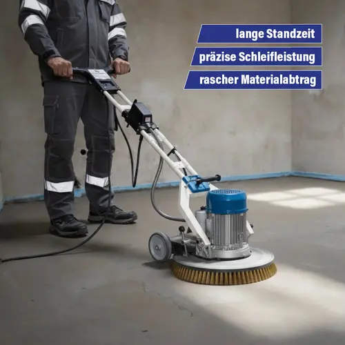 Zusatzbild Stahlbuerste zur Ausfugmaschine KD6 / KD5 mit Vorteilen wie lange Standzeitem, praezise Schleiflesitung und rascher Materialabtrag.