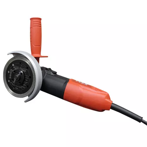 Flex angle grinder with matching disc